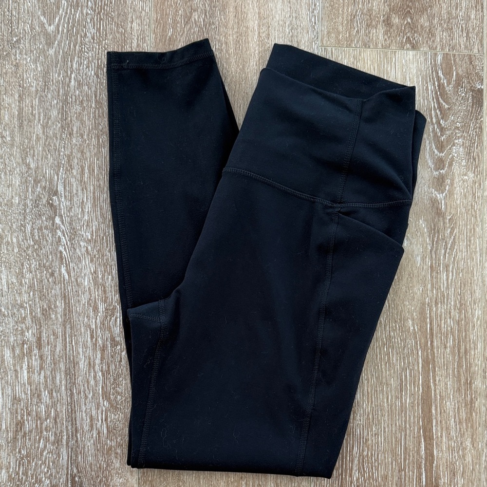 Spyder Active Black Cropped Leggings, size L